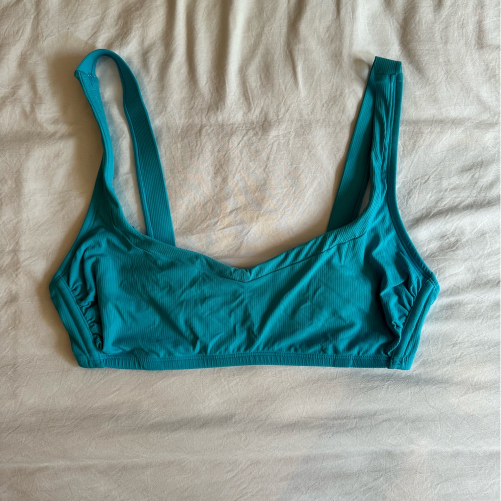 Target Aqua Blue bikini top (D/DD swimsuit)